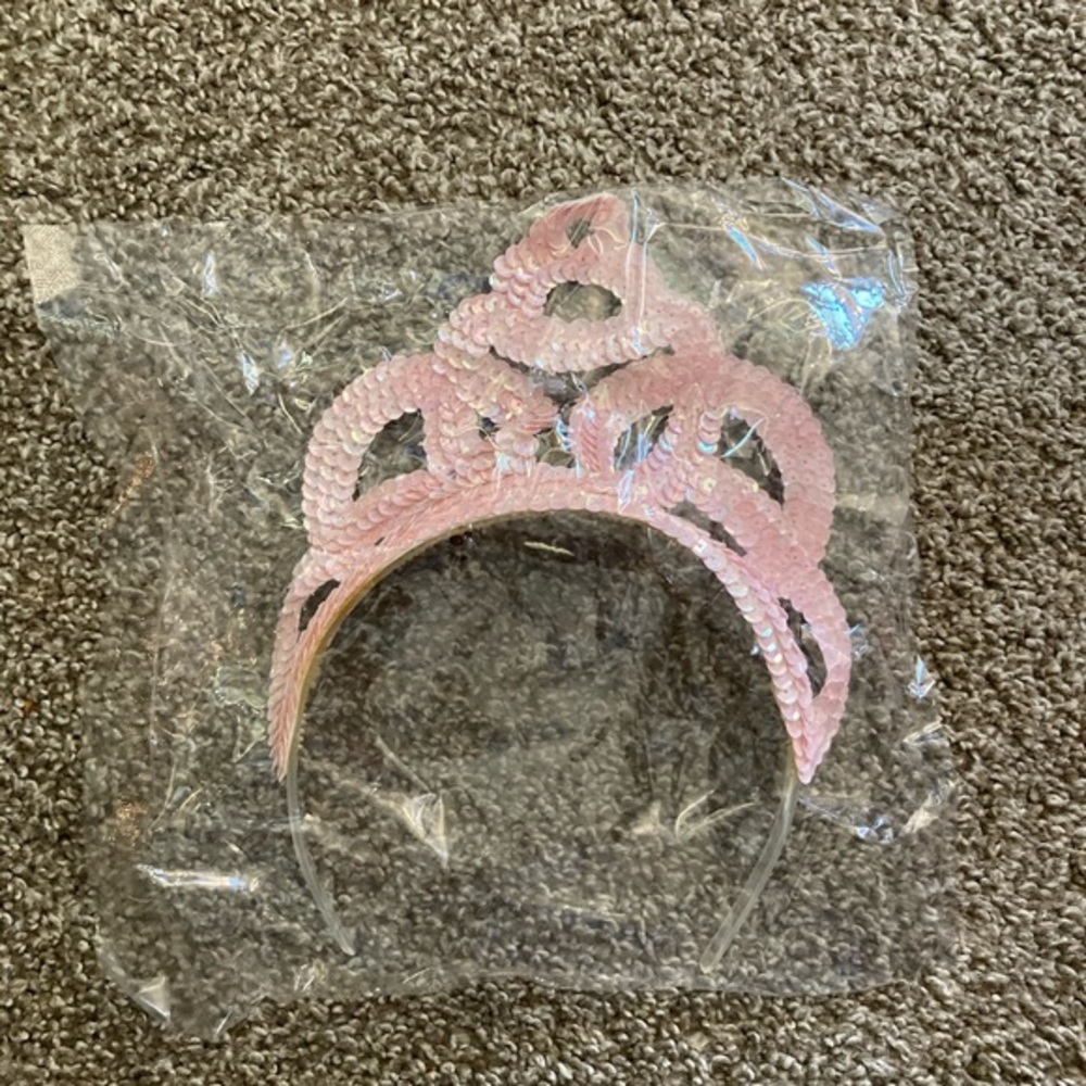 New Pink Princess Crown Tiara